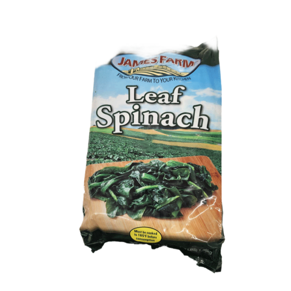 James farm leaf spinach